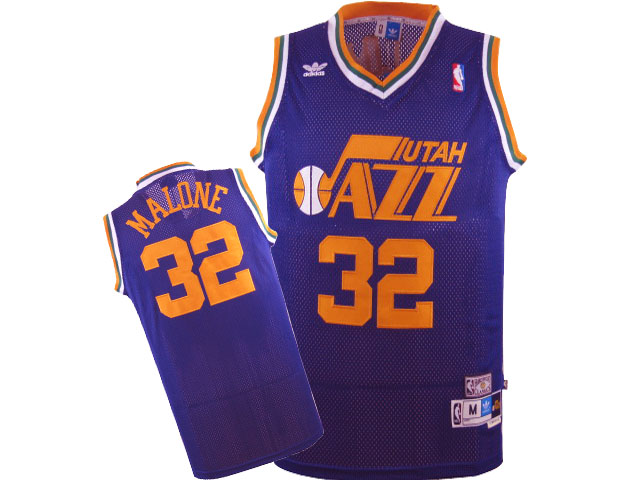 NBA Utah Jazz Karl Malone Soul Swingman Road Adidas Jerseys